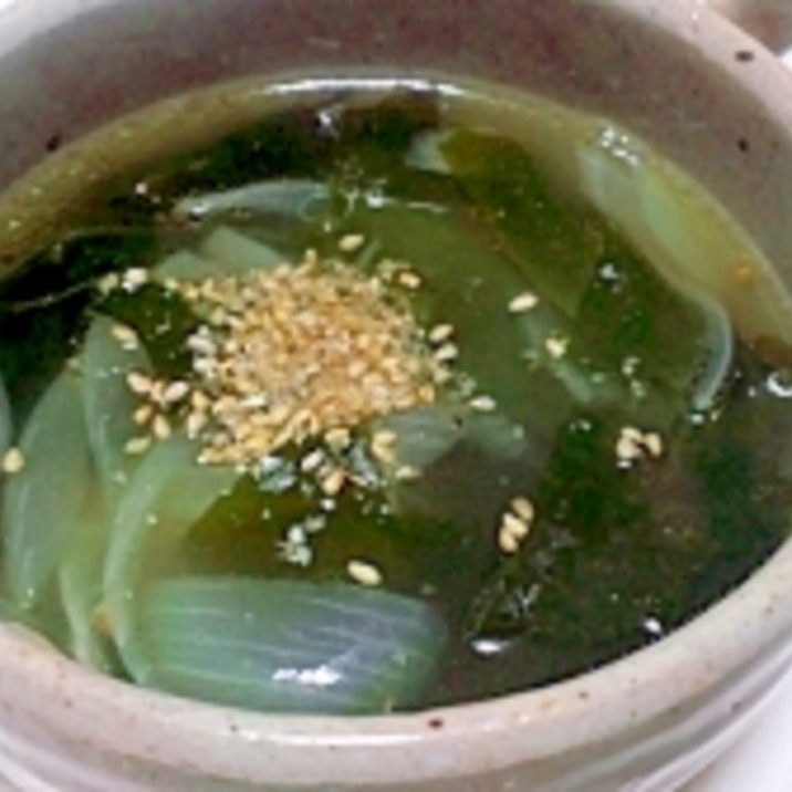 簡単ワカメの中華スープ